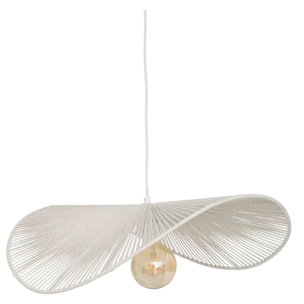 Suspension Adelia blanche D58cm