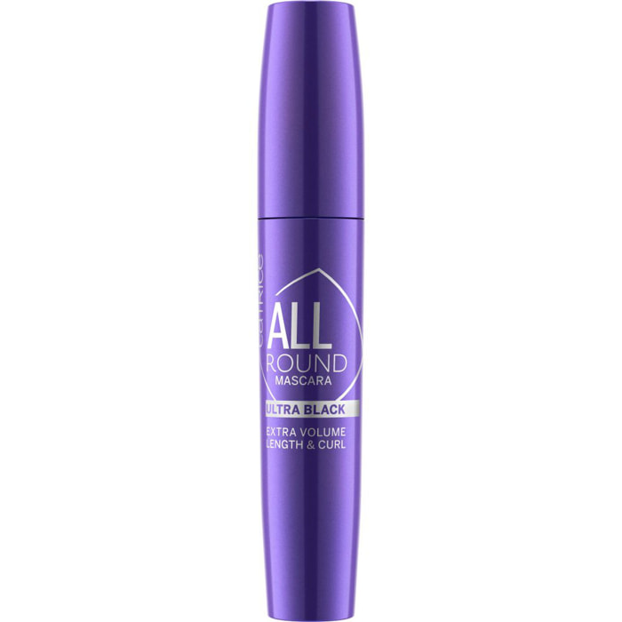 Allround Mascara - Mascara Ultra Black Volume Longueur et Courbure 11 ml