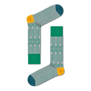 Calcetines dressed hands up diseño verde