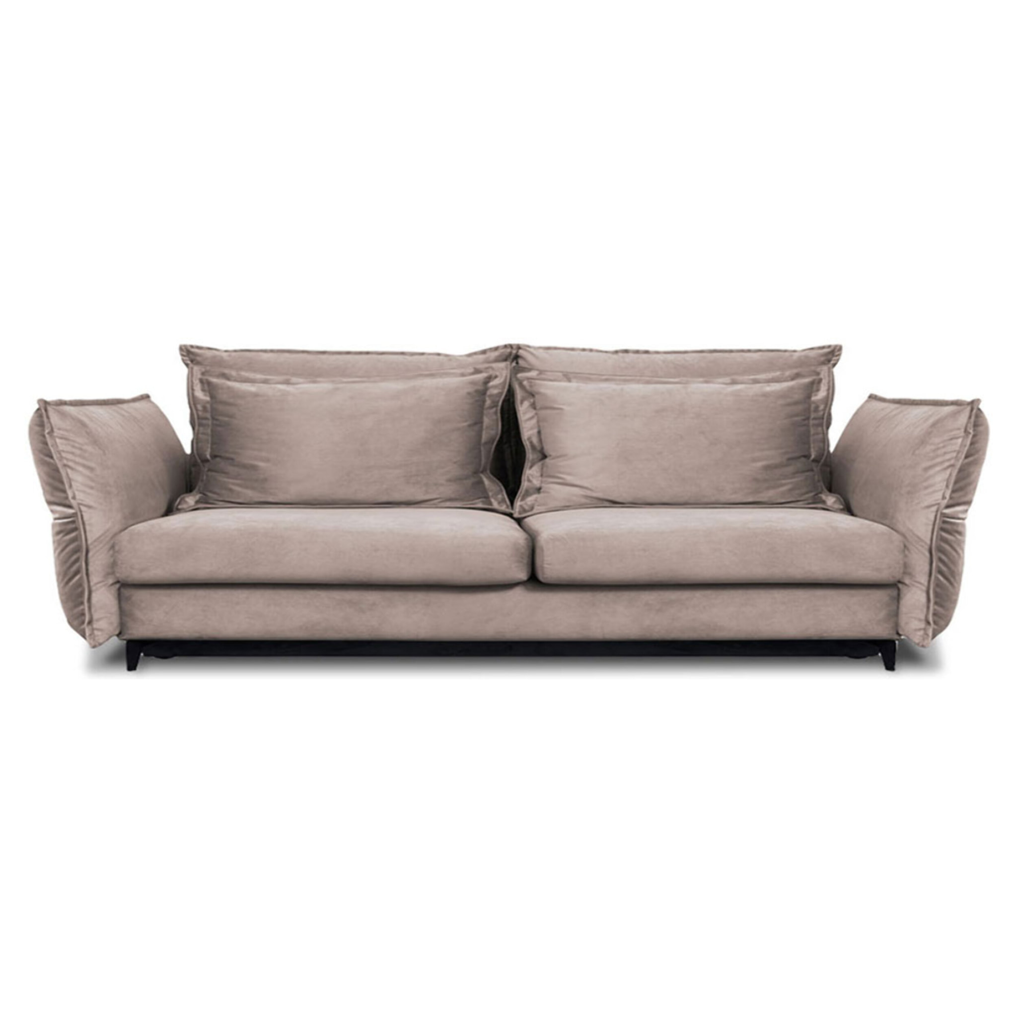 Canapé Velours droit Verduro - 4 Places