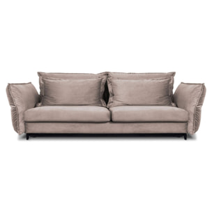 Canapé Velours droit Verduro - 4 Places