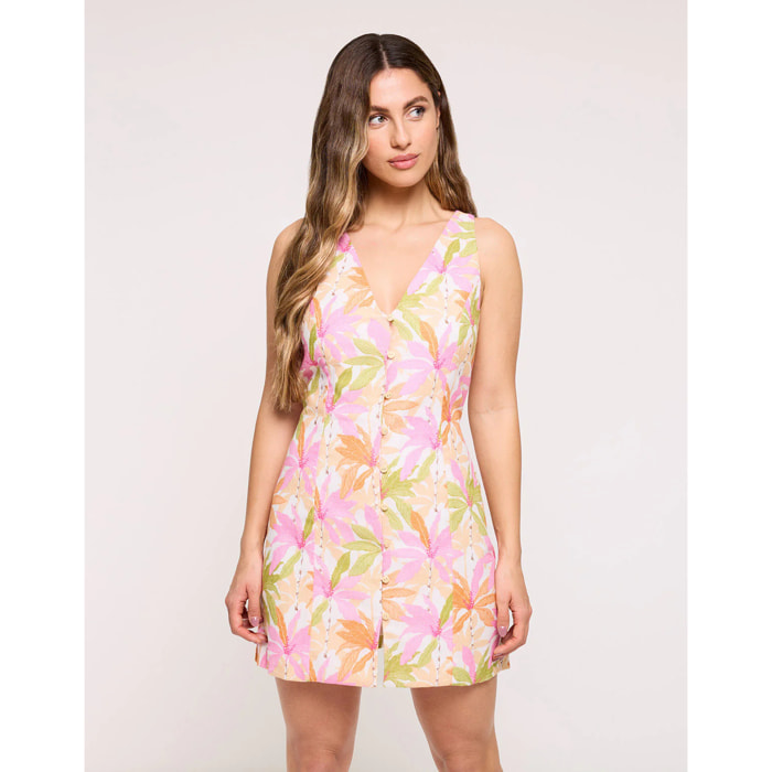 Vestido Corto Multicolor - Croft