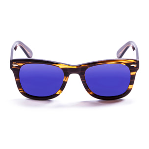 Gafas de sol PALO ALTO INSPIRATION I - Marrón oscuro / Revo azul