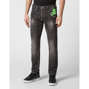 PHILIPP PLEIN Jeans Straight Cut SKULL&BONES