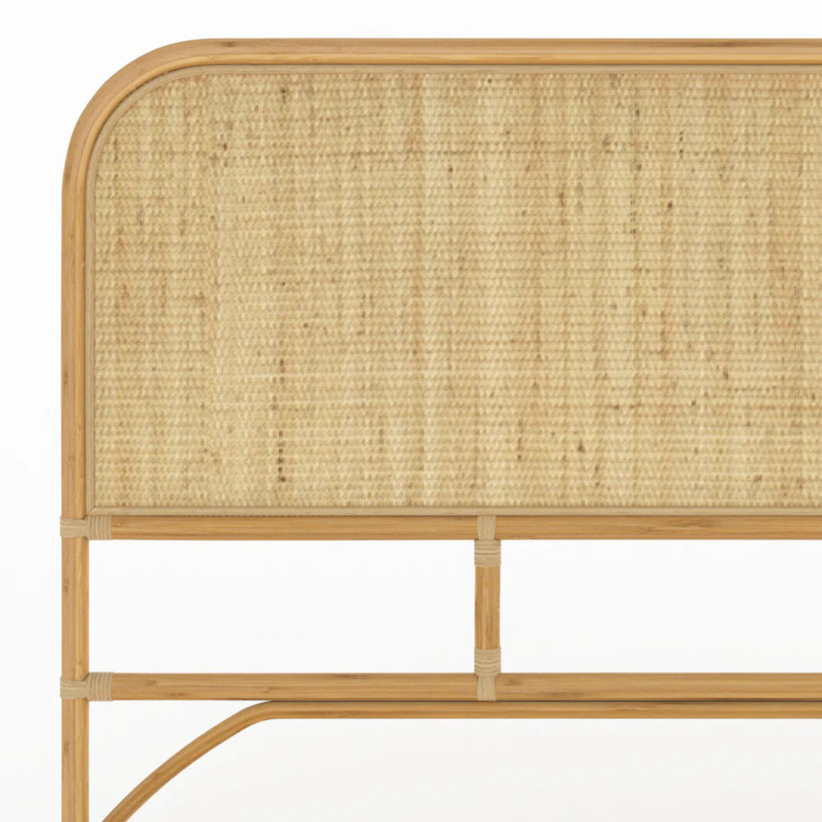 Tête de lit 180 cm en rotin naturel - Grace