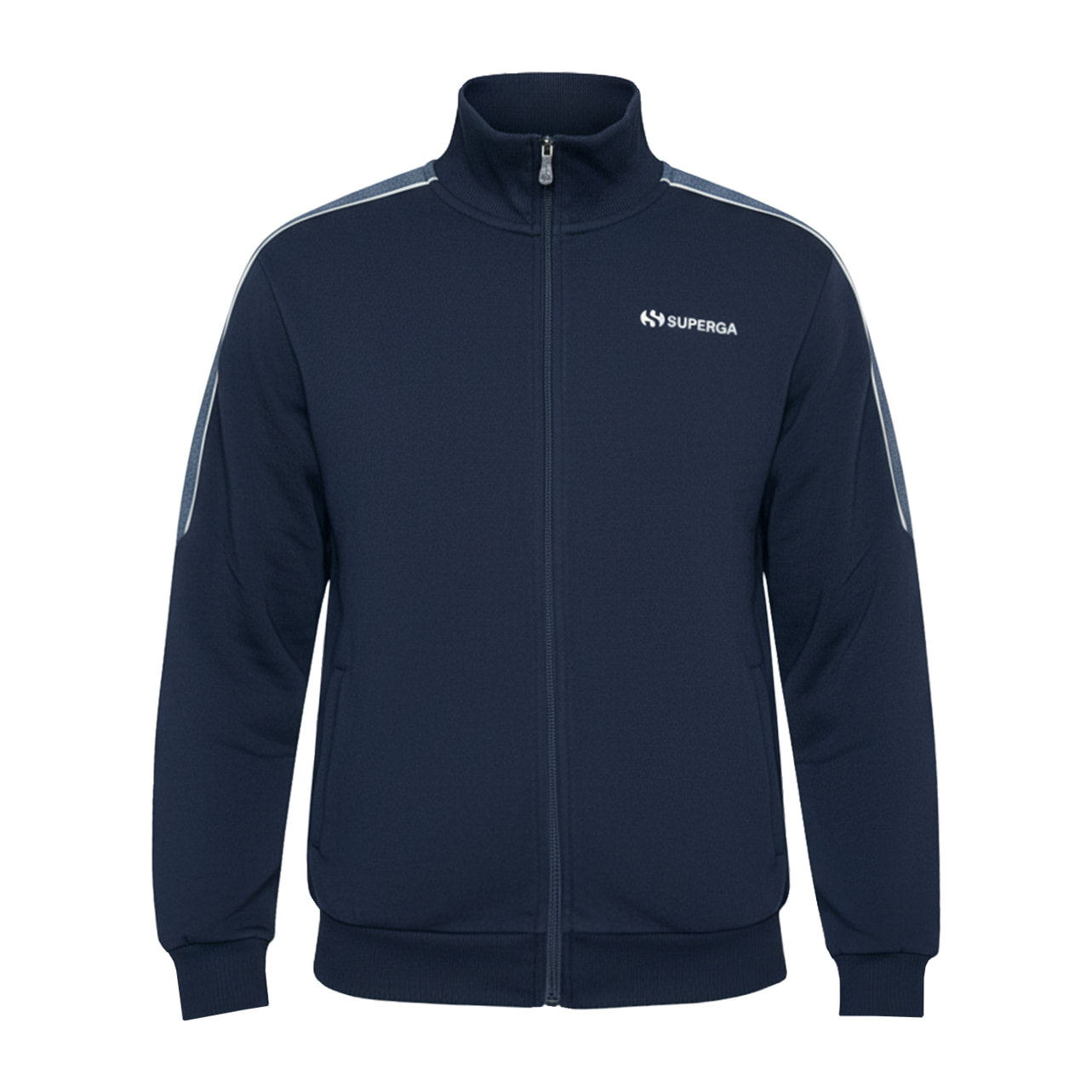 Tuta Uomo SUPERGA Cotone Felpato Full Zip