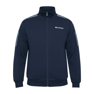 Tuta Uomo SUPERGA Cotone Felpato Full Zip