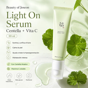 Sérum facial Light On Serum Centella + Vitamina C Beauty Of Joseon 30 ml