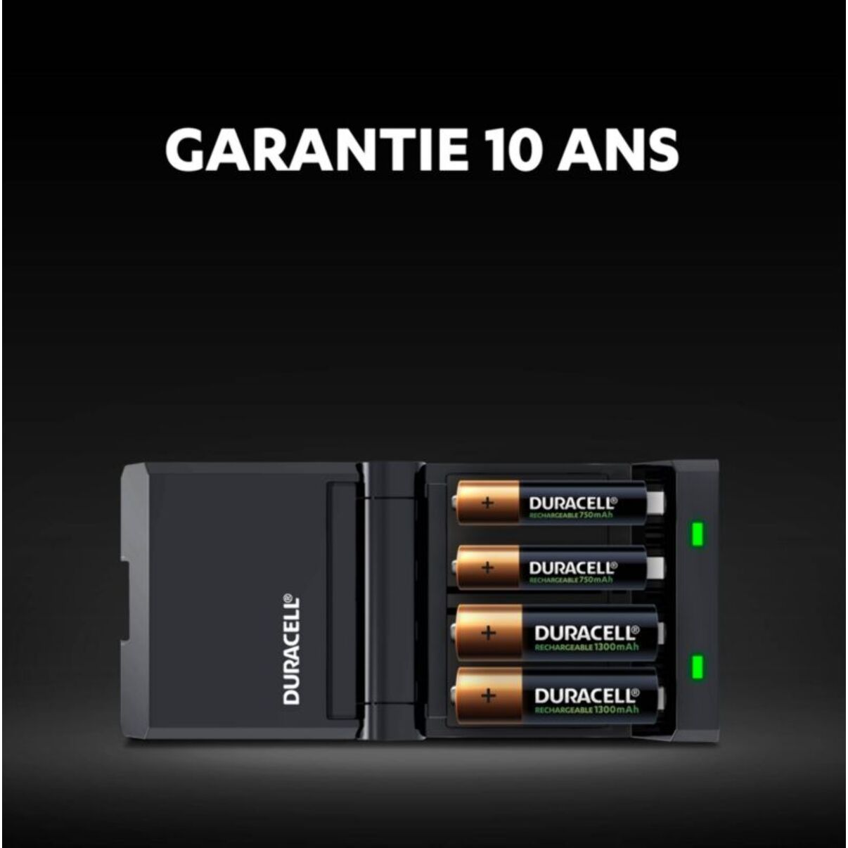 Chargeur secteur DURACELL 15 Min CEF27 + AA/AAA x2