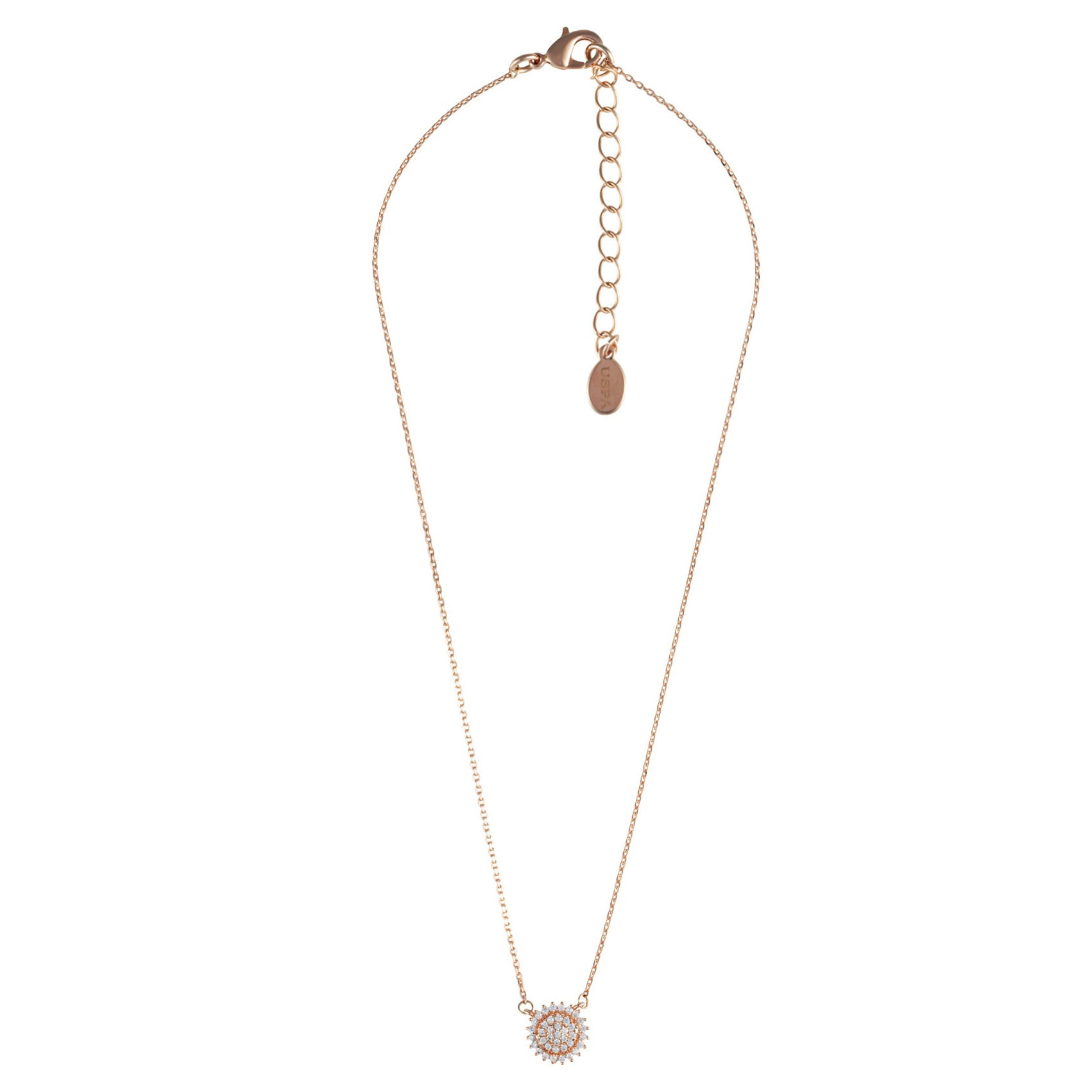 Collana U.S. Polo Assn. In metallo placcato oro rosa