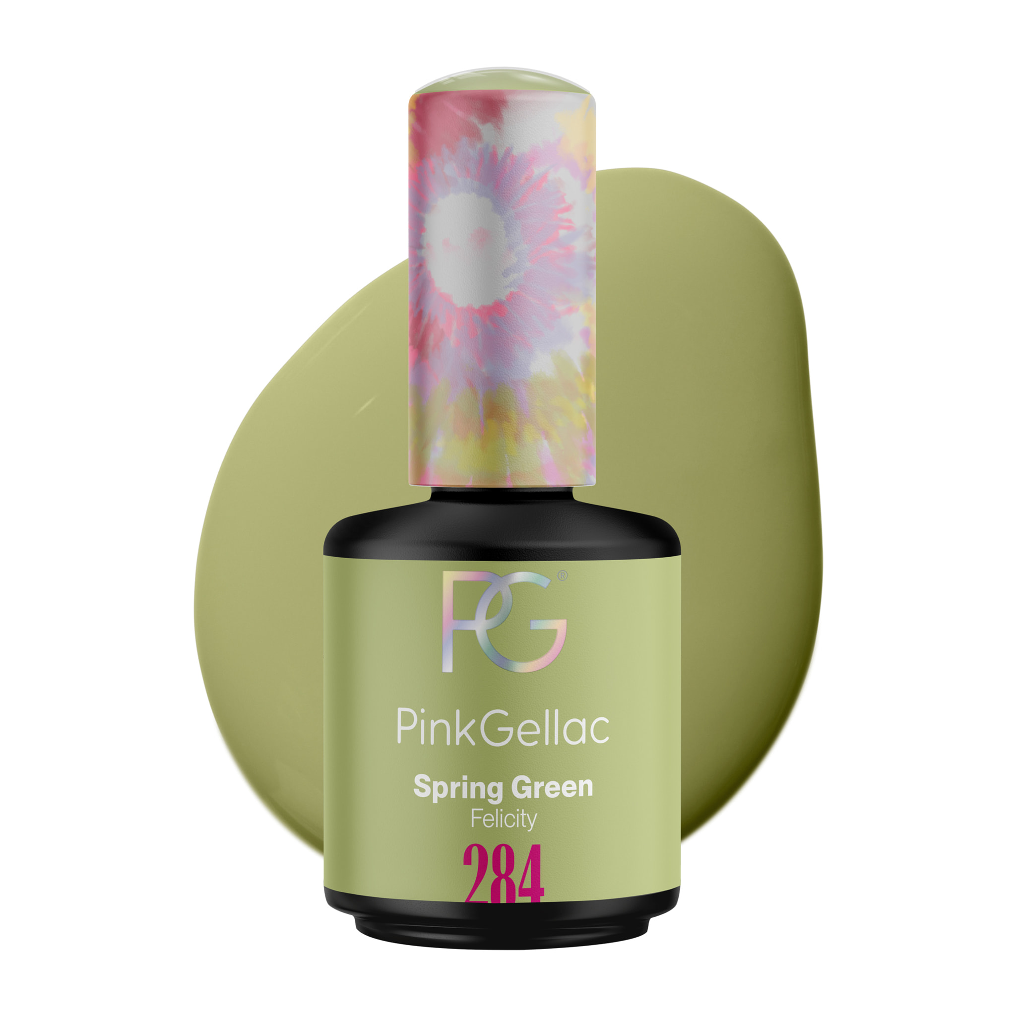 Vernis semi-permanent - 284 Spring Green - 15 ml