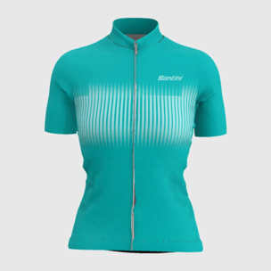 Cloe Women's Short Sleeve Jersey - Acqua