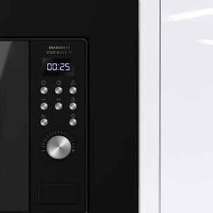 Microondas encastrable Digital GrandHeat 2000 Built-In Black. 700W, Integrable,