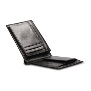 Portafoglio uomo in vera pelle - Modello Erevan Ultra - Casual - 12.5 x 9.0 x 2.0 cm