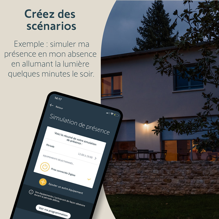 Pack TaHoma switch + prise connectée Zigbee - Pour centraliser et connecter votre logement