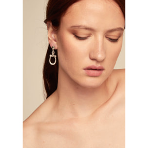 Pendiente Serotonin PLATEADO U