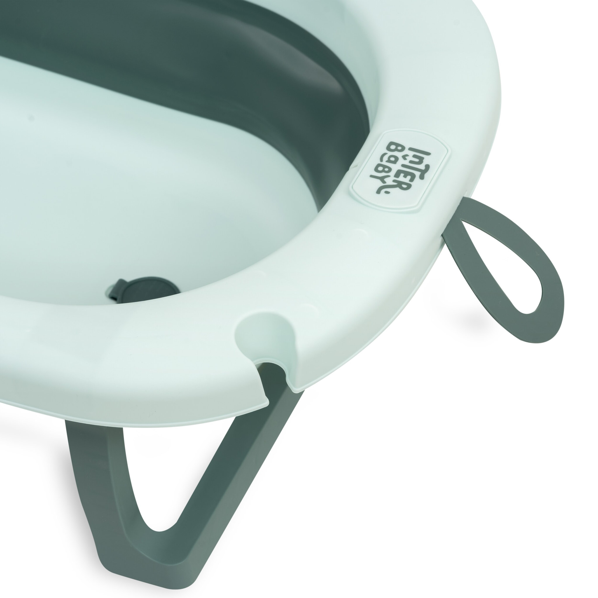 Bañera para Bebé Plegable con Cojín Reductor Ajustable