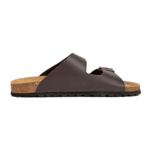 SANDALIA BABUNKERS MARRON