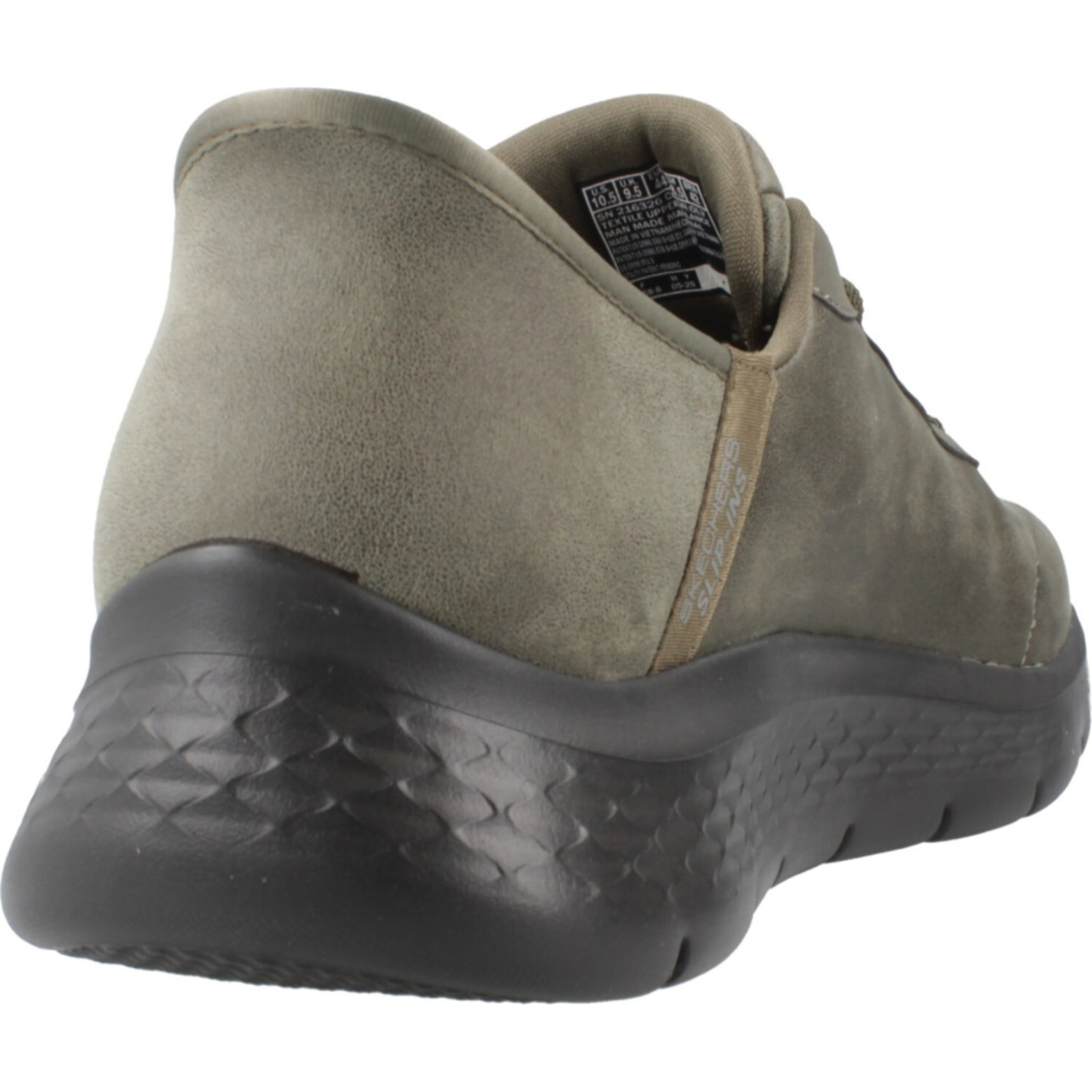 Sneakers De  Hombre Slip - Ins Go Walk Flex - Smoot Verde