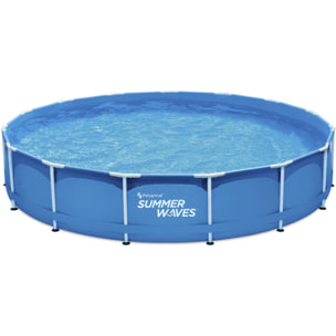 Piscine tubulaire ronde "Annie" – 4,57 x 4,57 x 0,84 m - Bleu