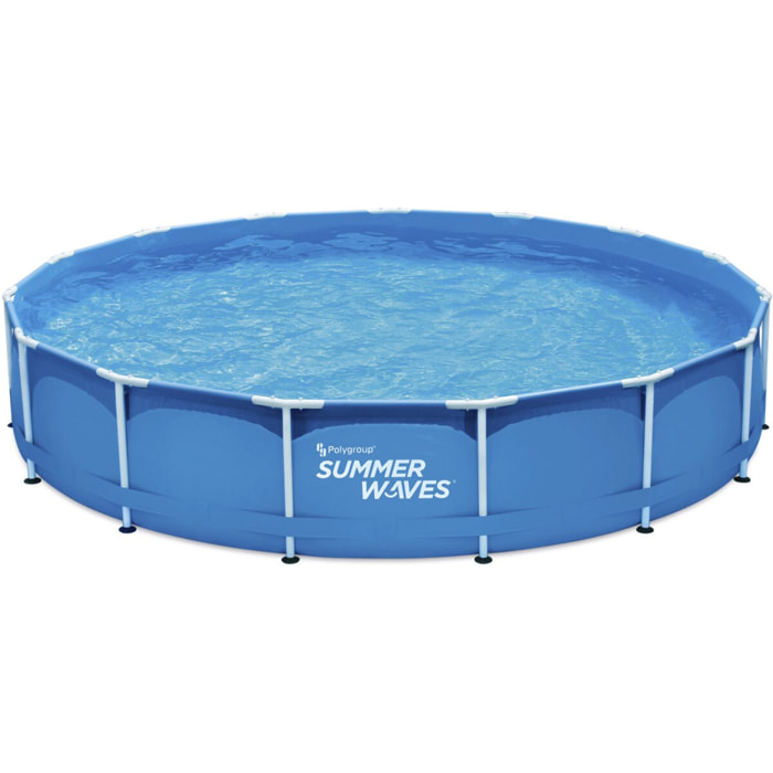 Piscine tubulaire ronde "Annie" – 4,57 x 4,57 x 0,84 m - Bleu