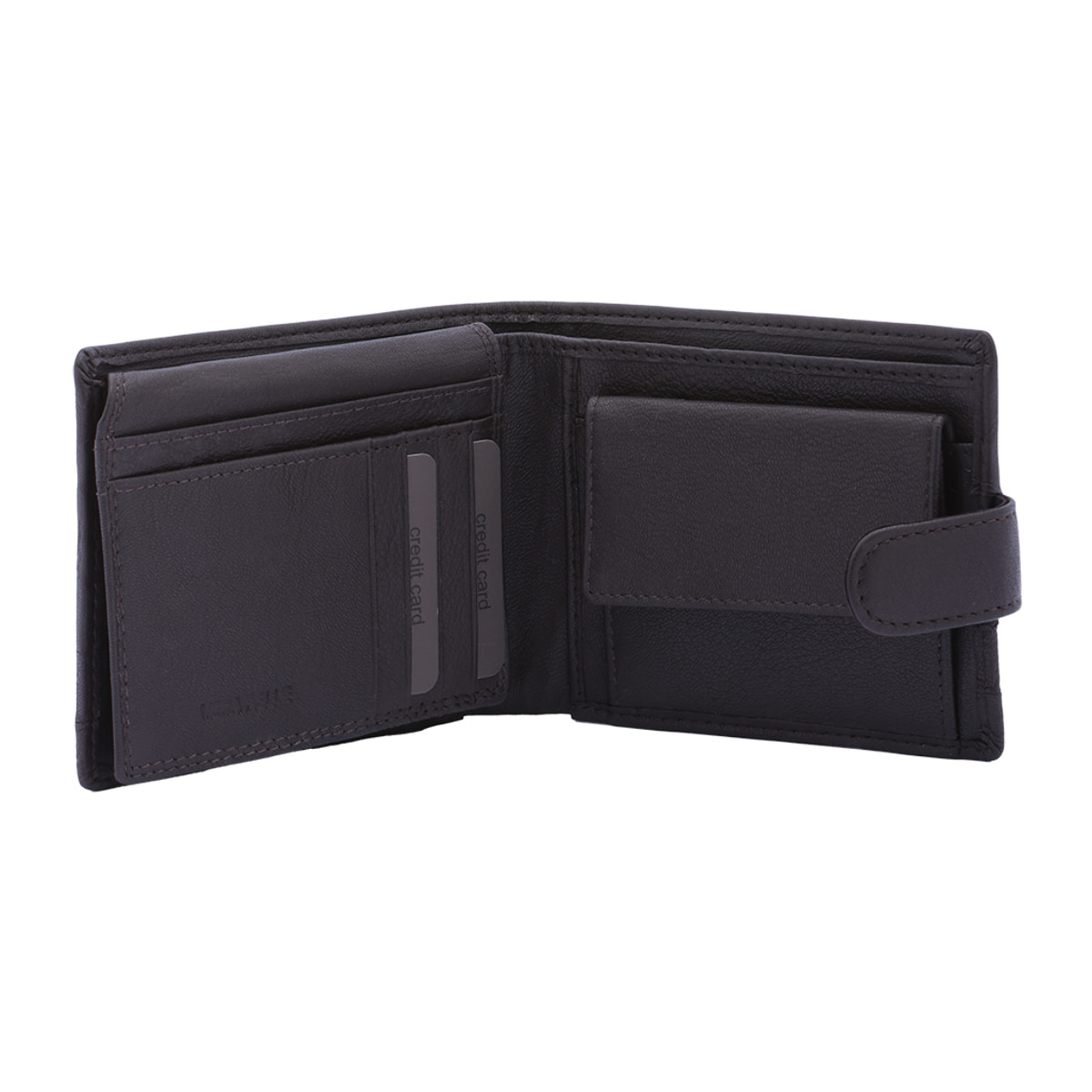 Portafoglio  da uomo In Vera pelle Made in Italy 9,5x12x2,5 cm