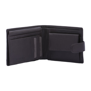 Portafoglio  da uomo In Vera pelle Made in Italy 9,5x12x2,5 cm