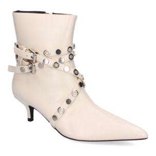 Botines de Tacón Fino para Mujer, Comodos y Elegantes