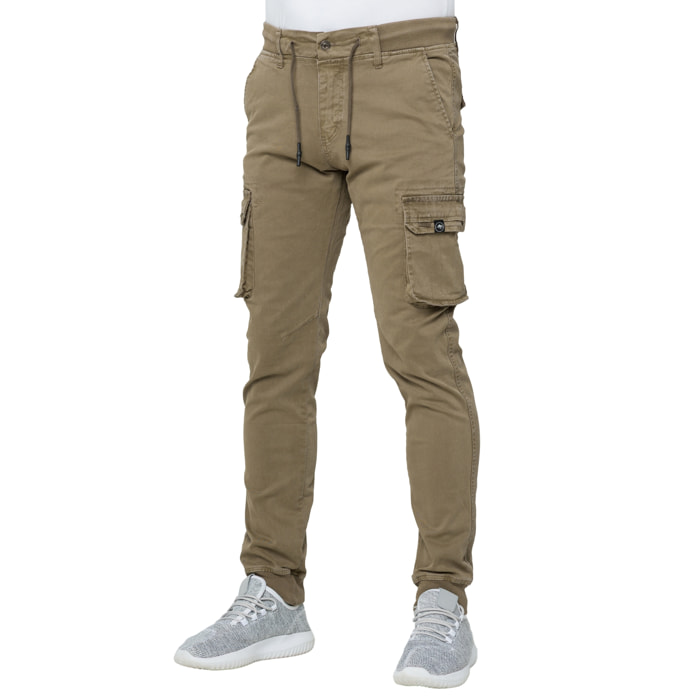 Pantalone Hot Buttered Namib cargo Khaki