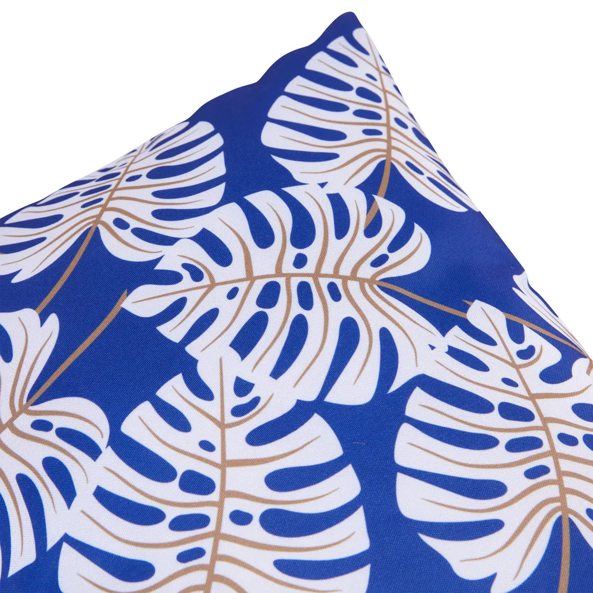 Housse de coussin d extérieur "Falla" bleu indigo 30x50cm