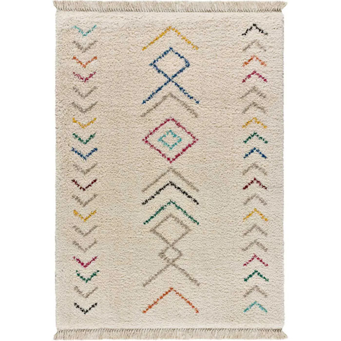 ZIRI Alfombra bereber blanco, varias medidas disponibles.