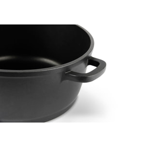 Casseruola 24 cm Excelsa – Soul Cook, Alluminio Nero