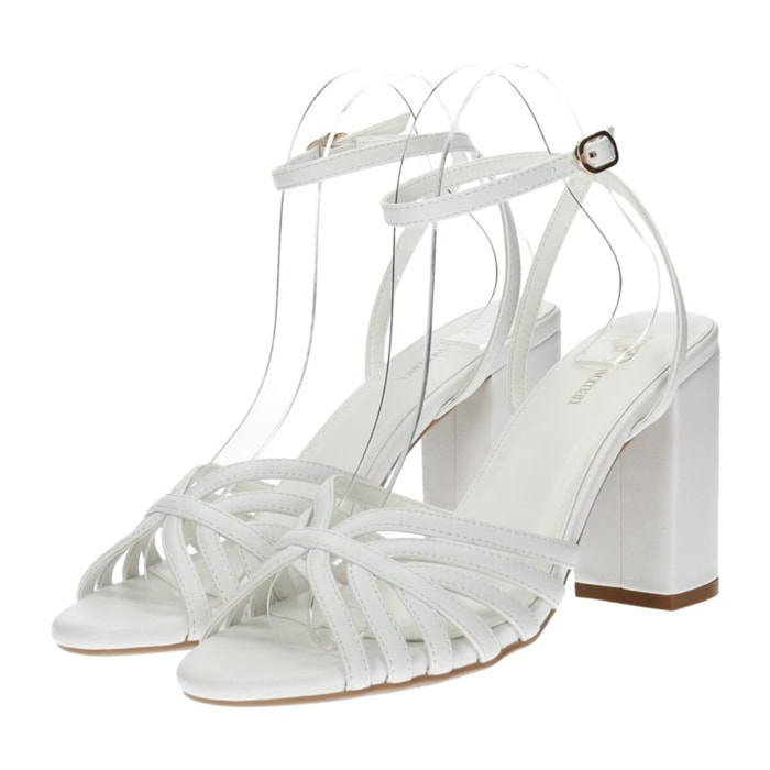 Sandali Donna Tata Italia Bianco