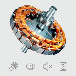 Ventilador de techo FS-HX-R520-B de 52 cm. Adaptador E27, 3 velocidades y luz LED regulable de 18 W. Incluye mando a distancia.