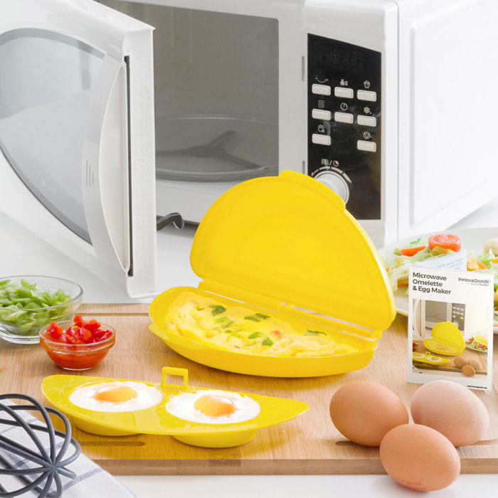 Cuiseur de Omelette pour Micro-Ondes InnovaGoods