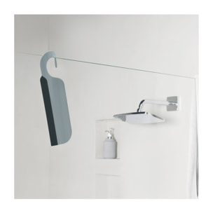 Raclette à vitres ABS SKATE Gris Spirella