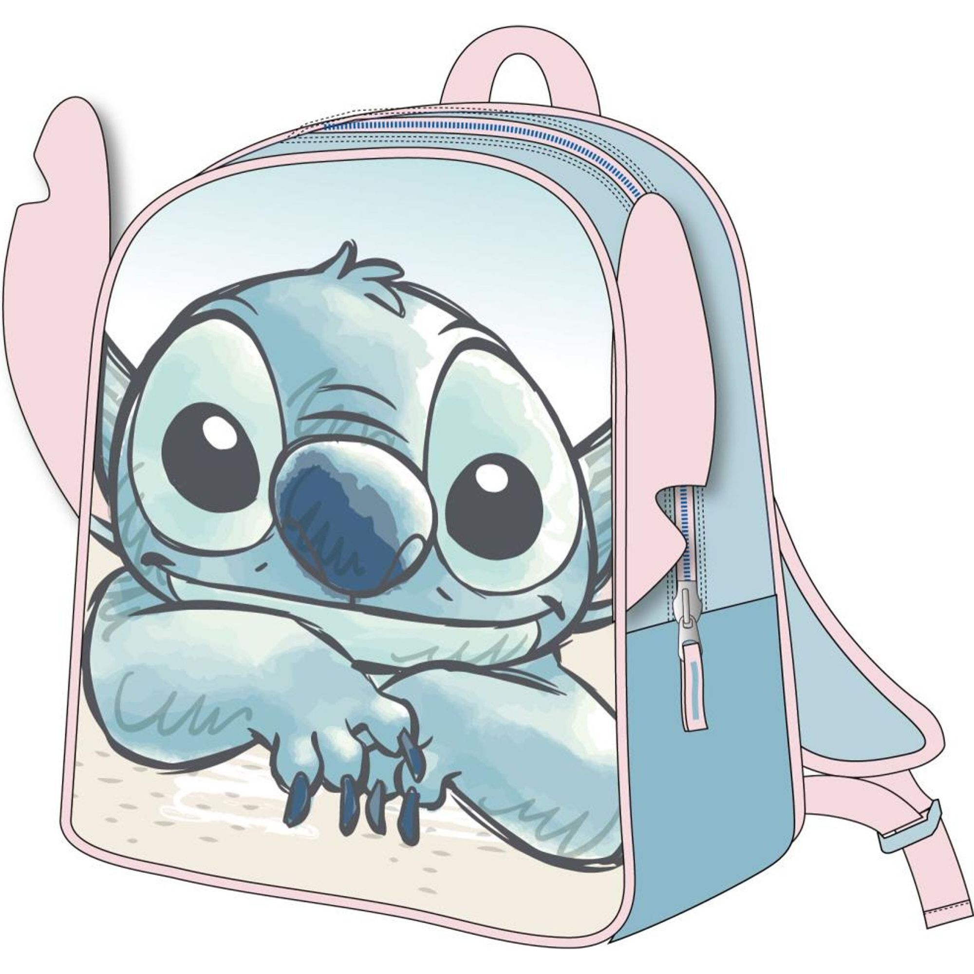 Mochila 3D Stitch Disney 27Cm
