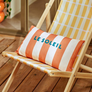 Coussin d'extérieur Poolside 30x50cm terracotta