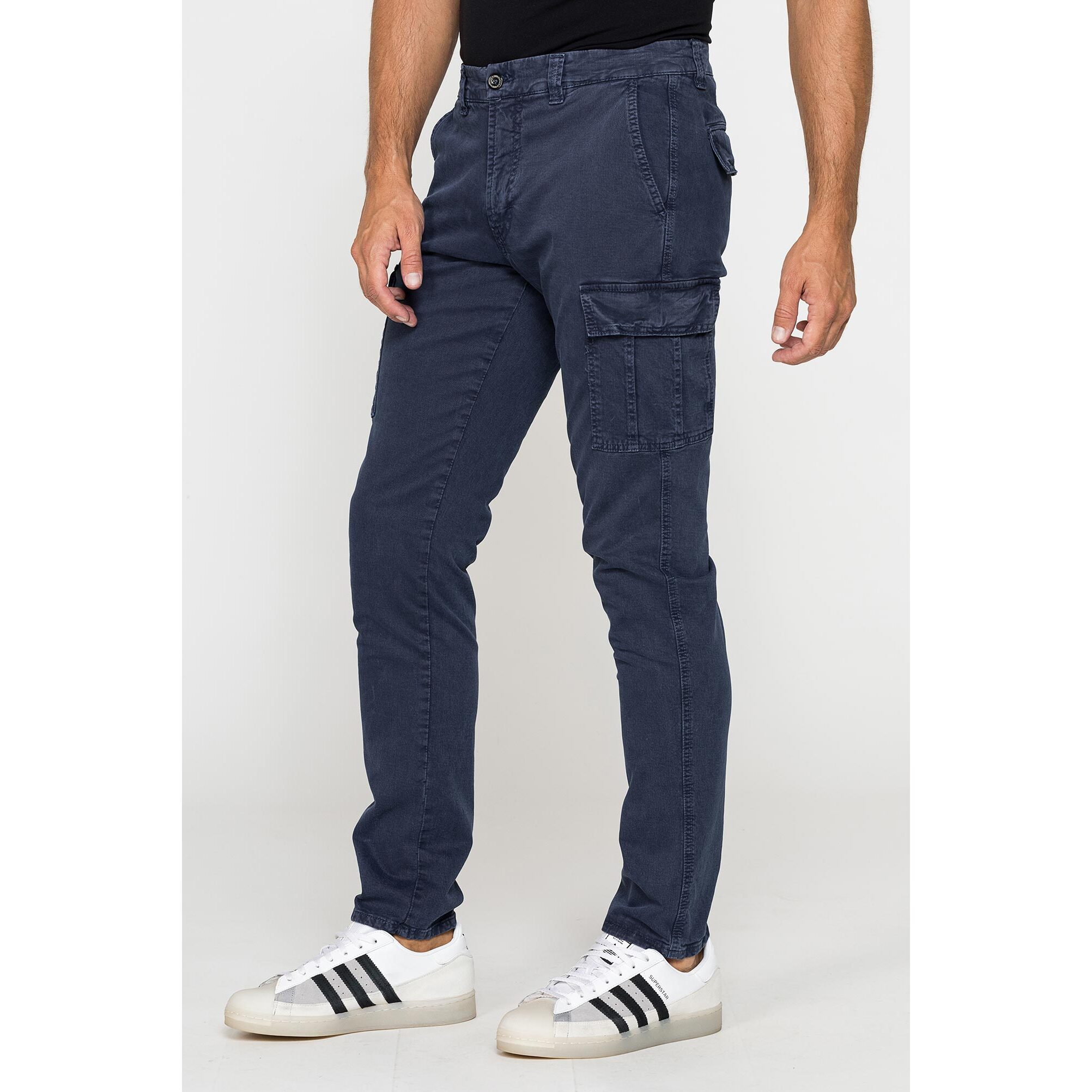 CARGO MOD. 619 SLIM FIT IN PESANTE GABARDINA STRETCH