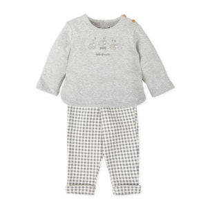 CONJUNTO 2 PZAS. GRIS - Gris