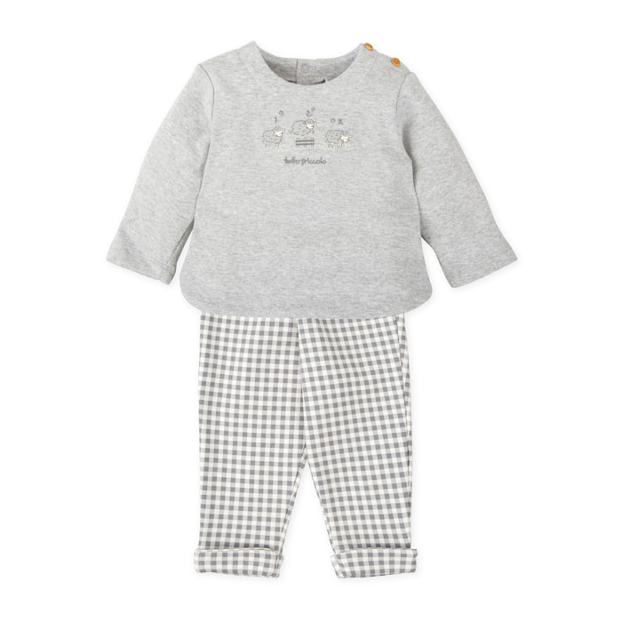 CONJUNTO 2 PZAS. GRIS - Gris