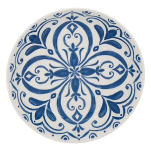 Service de table Manon 12 pièce(s) bleu L26,5xp2,4xH26,5cm