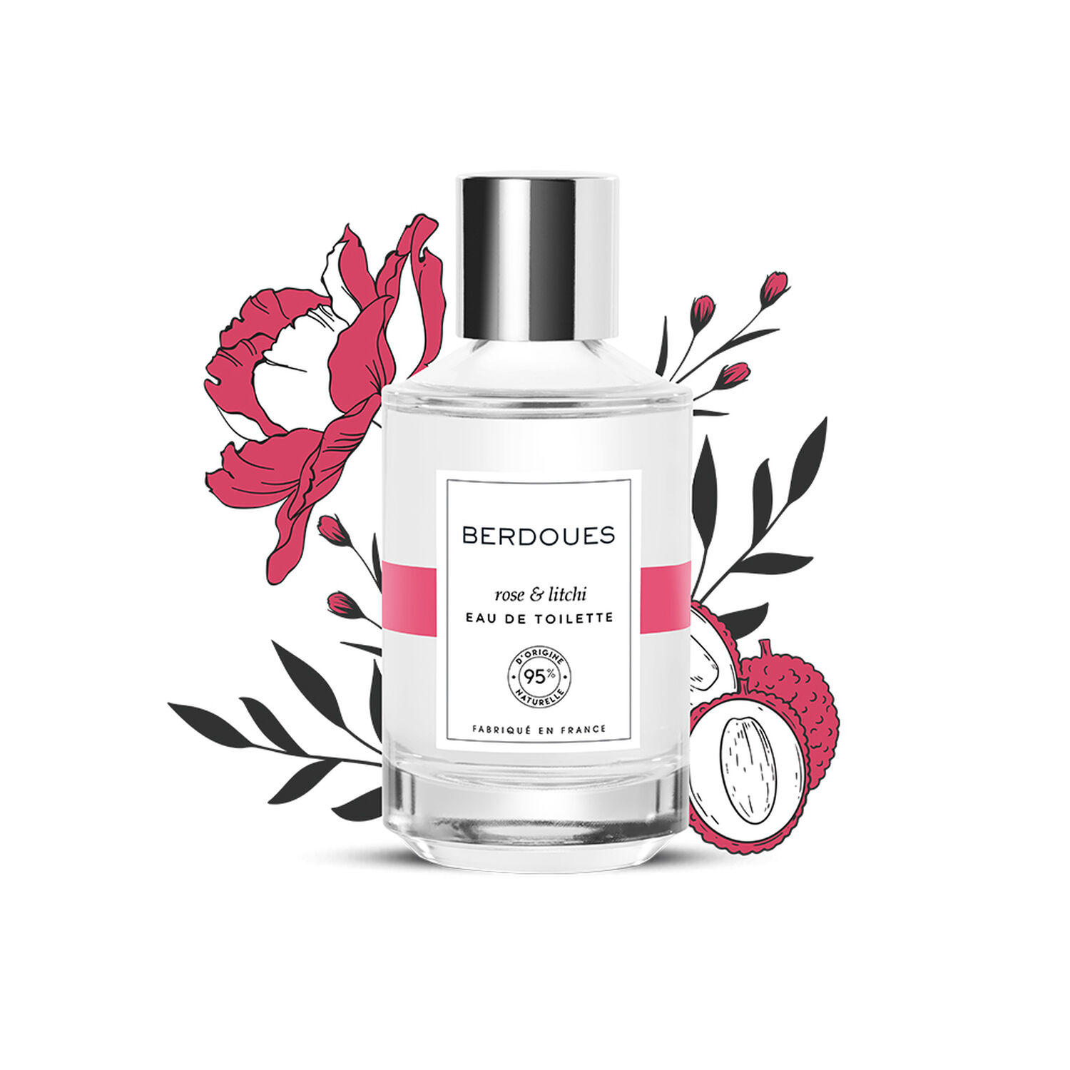 Rose & Litchi - Eau De Toilette 100 ml