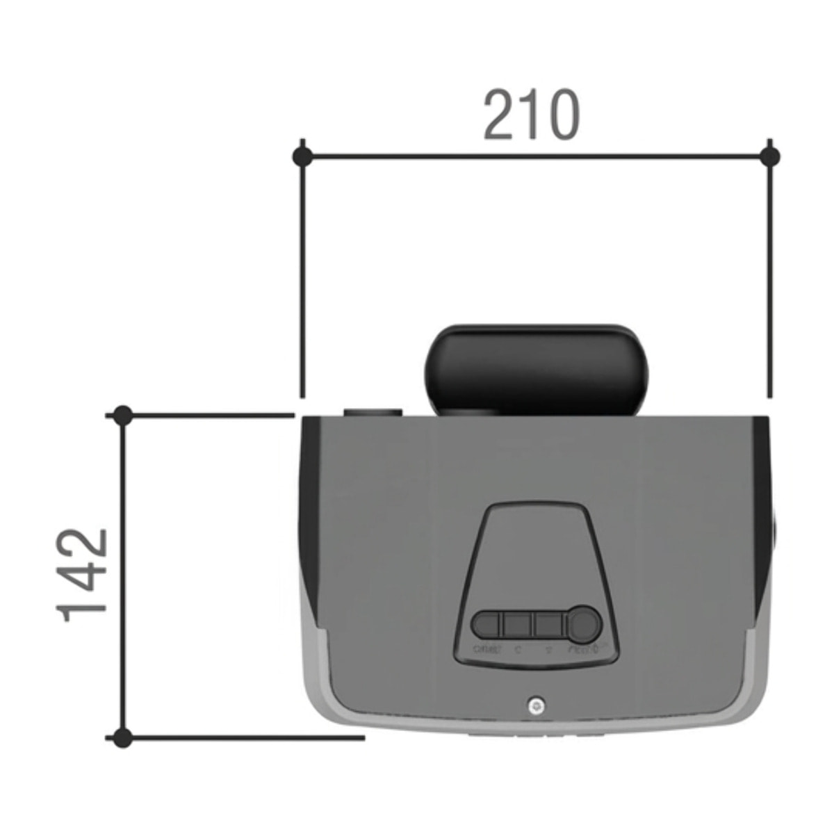 Kit automatisme VER06DES 600N 24V pour porte de garage avec encodeur - CAME - 8K01MV-005