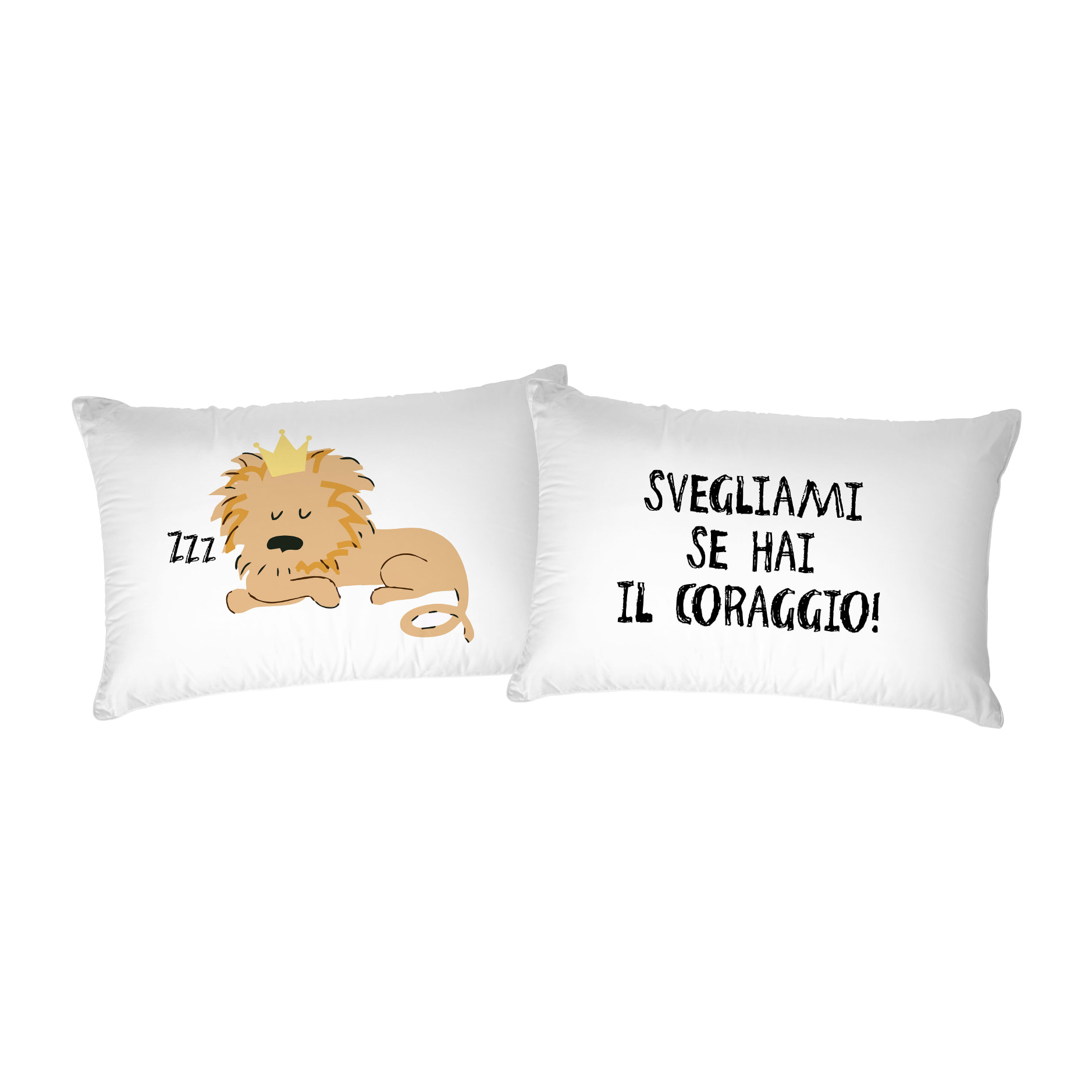 COPPIA FEDERE PRINTED, 100% Cotone, Stampa Digitale, Made in Italy - 18