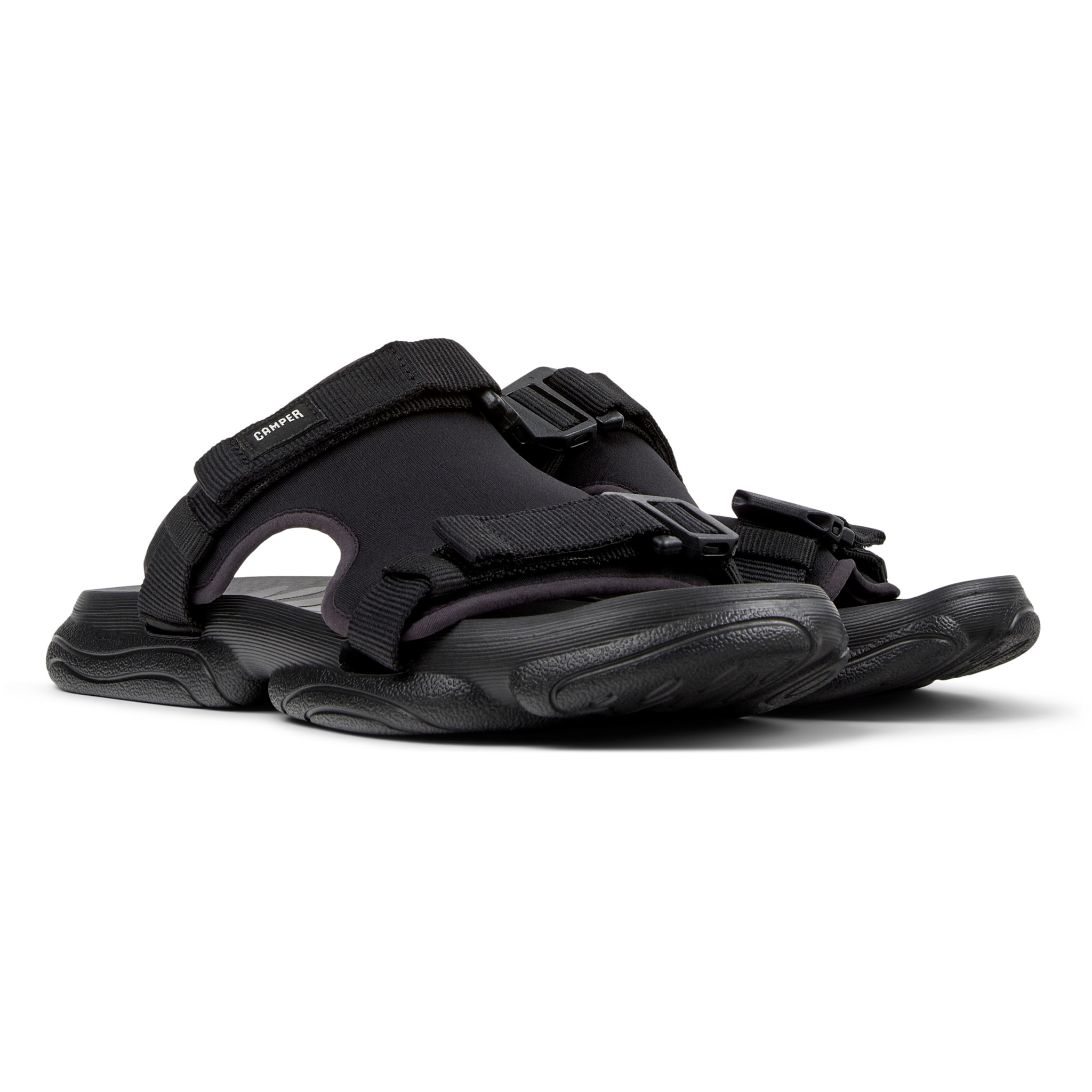 Sandalias - CAMPER Karst Sandal - Negro - Textil técnico