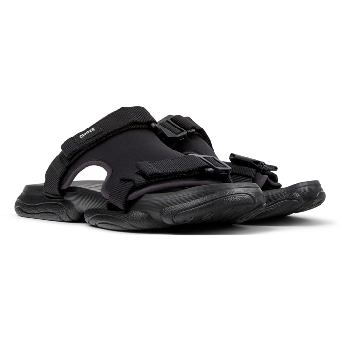 Sandalias - CAMPER Karst Sandal - Negro - Textil técnico
