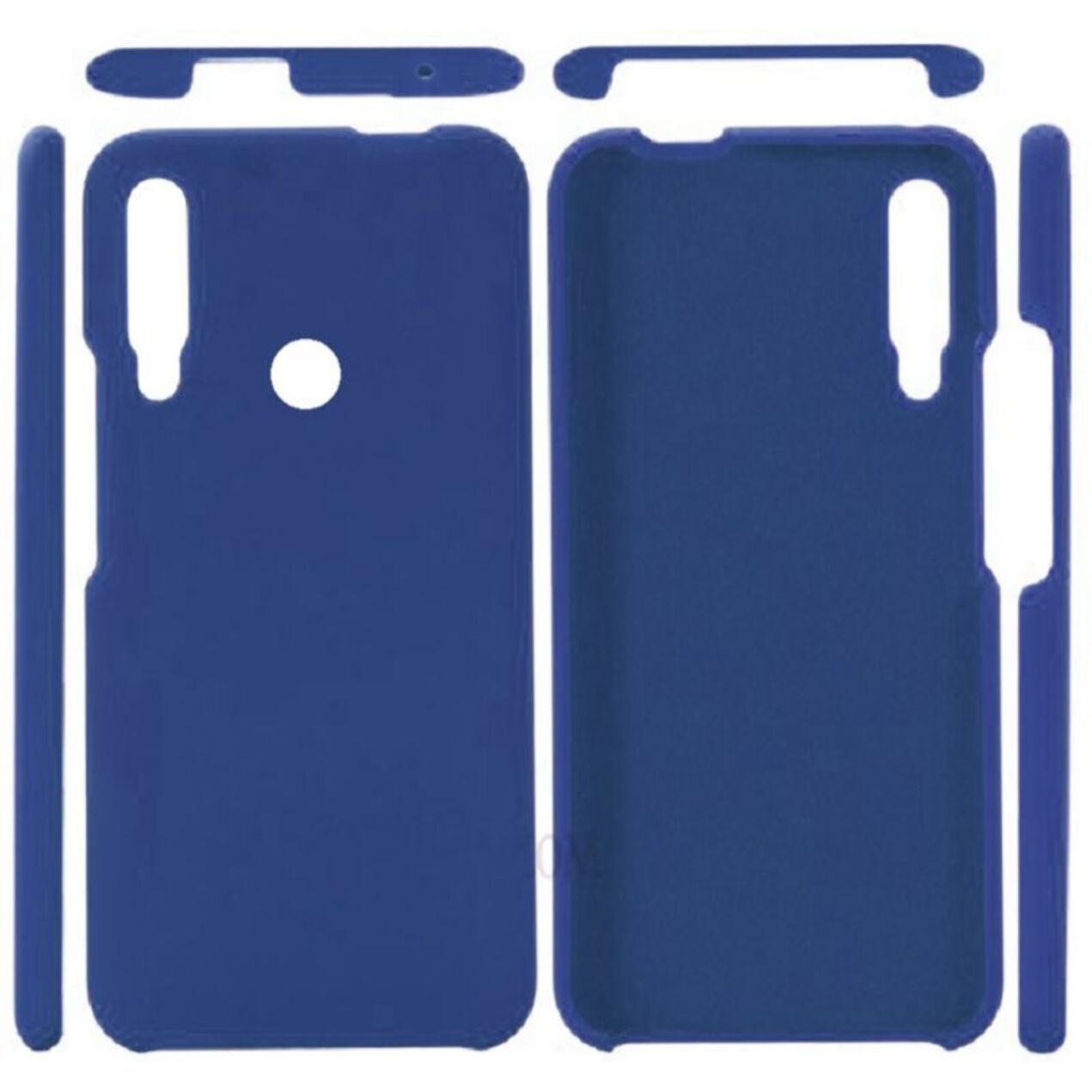 Pack IBROZ Honor 9x Coque Silicone bleu
