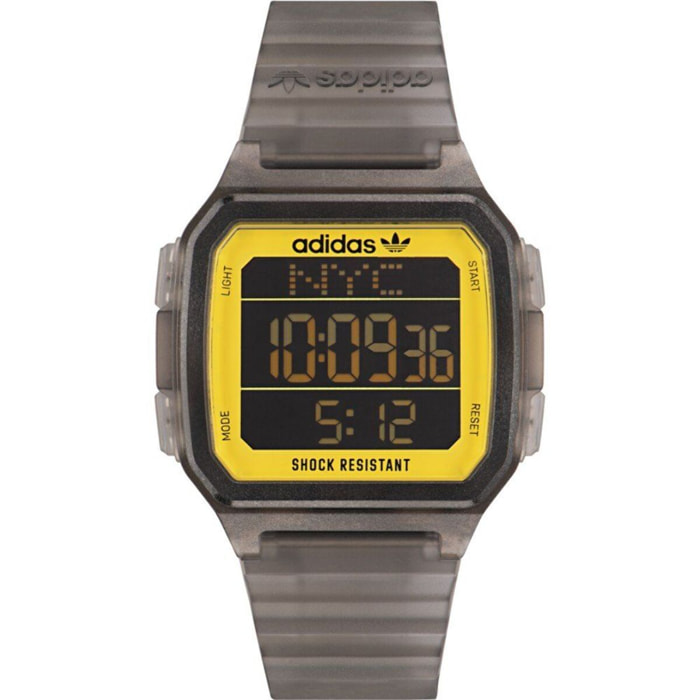 Reloj Adidas AOST22554 Unisex Digital Cuarzo con Correa de Resina