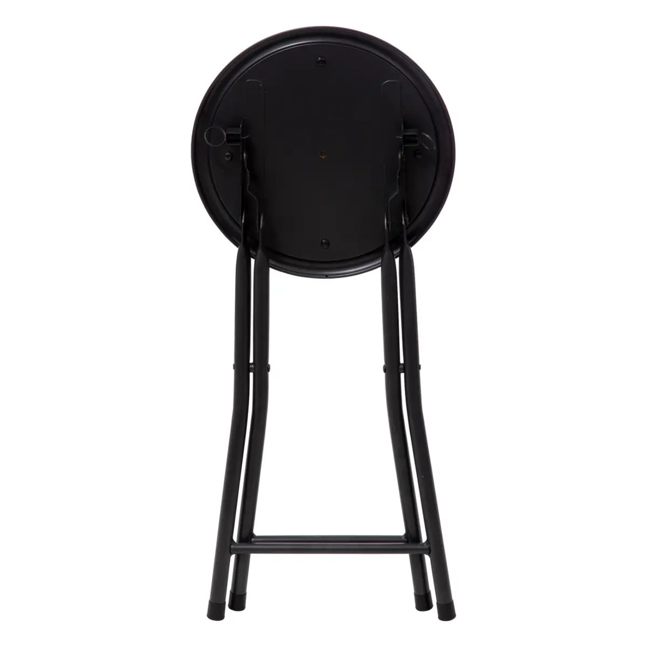 Tabouret pliant Velours Noir